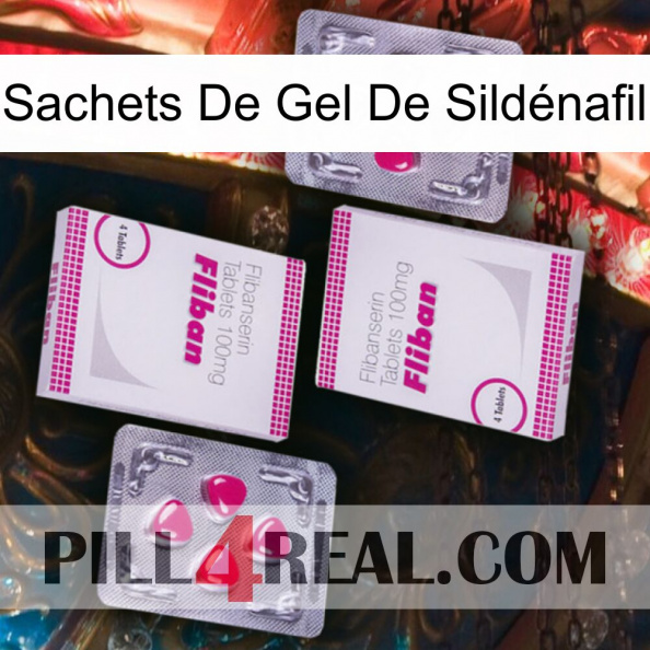 Sachets De Gel De Sildénafil 33